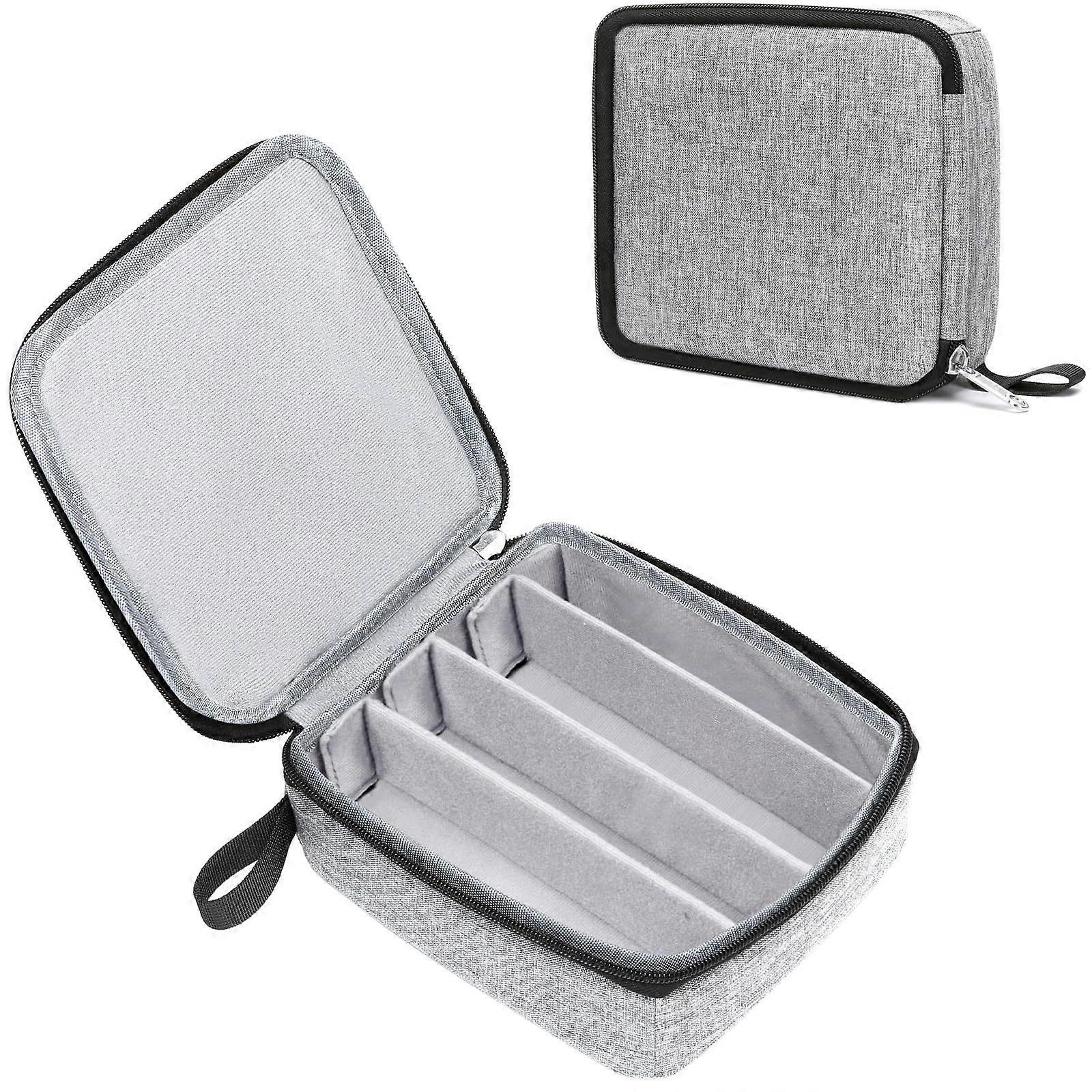Travel Sunglasses Organizer Case With Adjustable Slots, Soft EVA Material, Fits Most Frames, Portable Design
