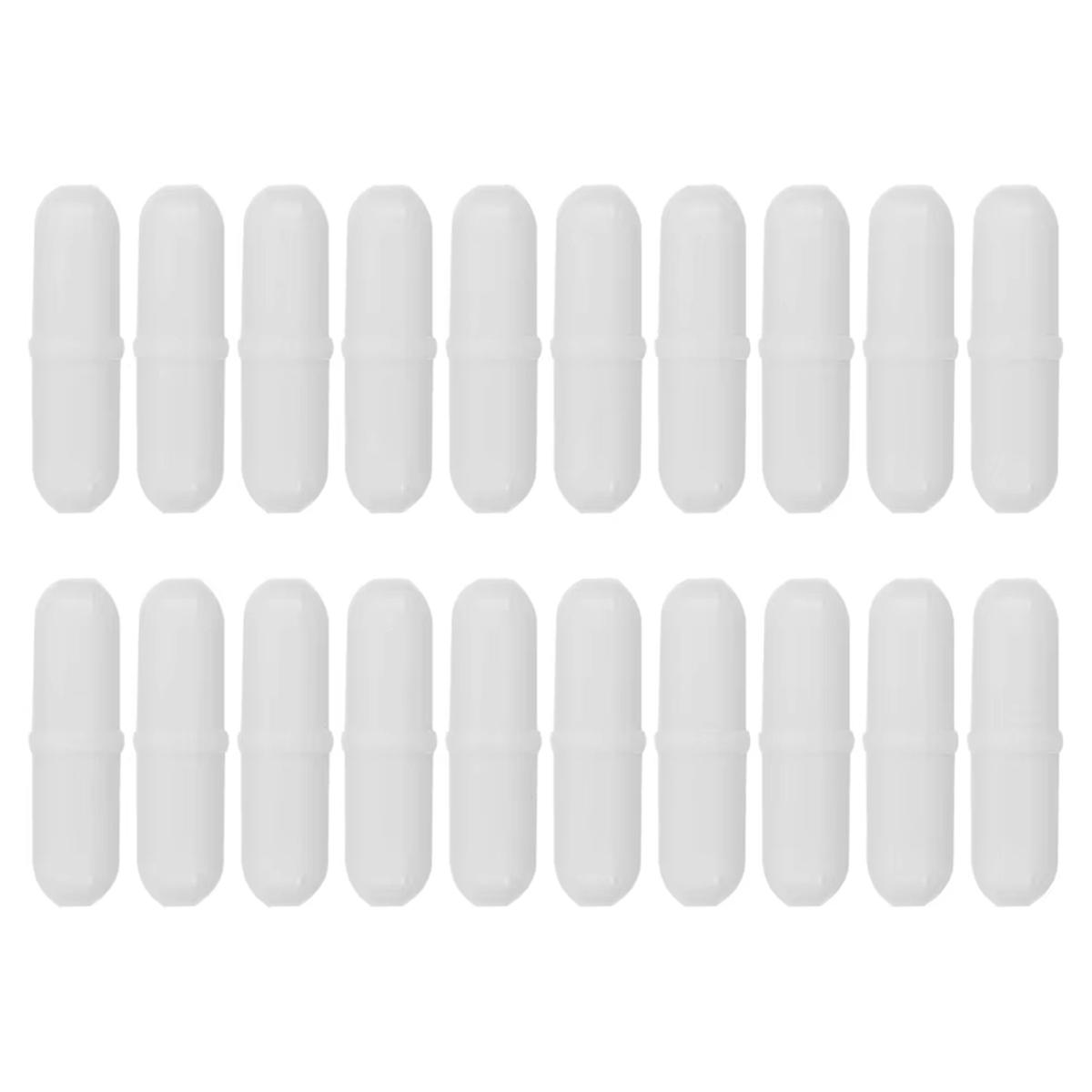 25 Pcs Stirring Stick Set Cylindrical Bar Magnetic Mixer Stirrer Ptfe Lab Stirrers Laboratory Liqui