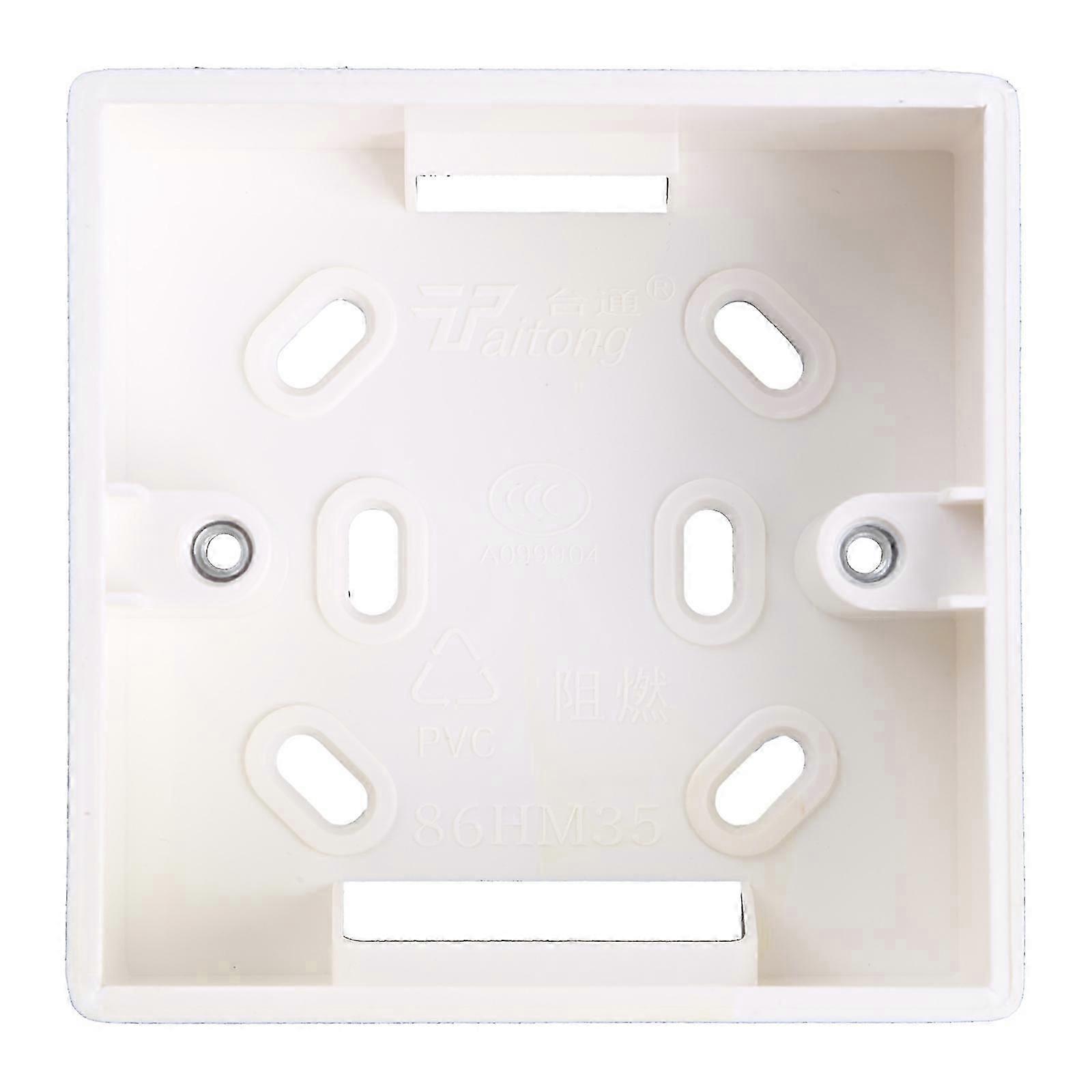 86 Type Wall Switch Box Flush Mount Junction Box for Touch Dimmer Switch