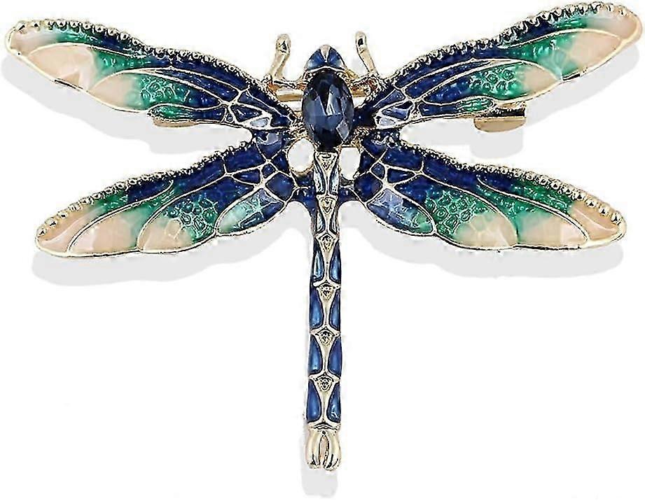 Vintage dragonfly brooch, elegant women's accessory