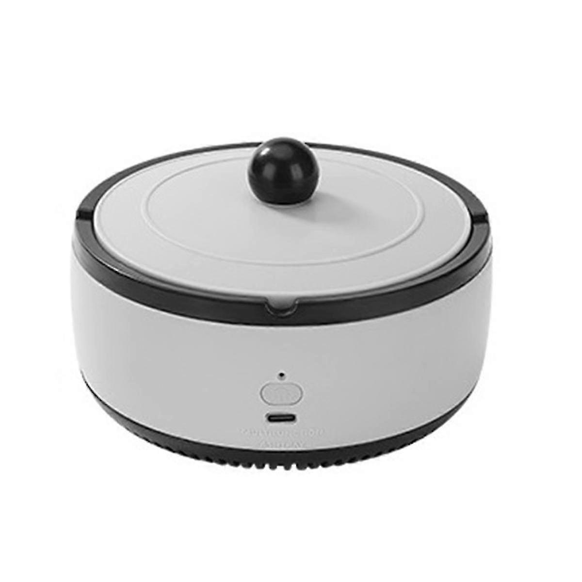Scrumieră multifuncțională fără fum Scrumieră interioară în aer liber Purificator de aer Desktop USB reîncărcabil Elec f26