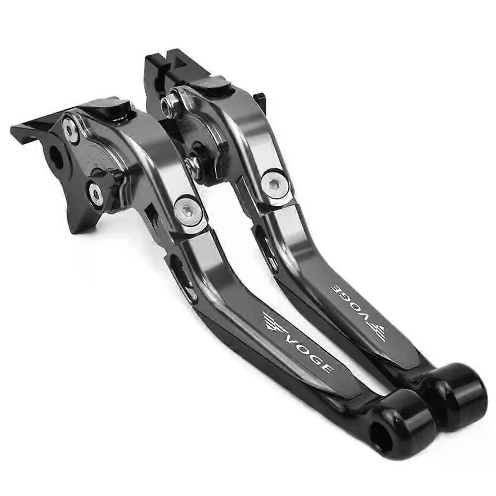 compatible for  LONCIN VOGE 300/350AC 300R 300RR Motorcycle CNC Adjustable Folding Extendable Brake Clutch Lever DDRR