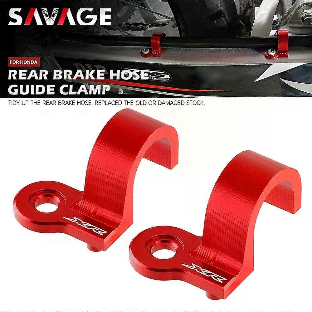 Applies to For HONDA XR650R XR650L XR600R XR250R XR400R Rear Brake Hose Guide Clamp Motorcycle Brake Line Holder XR 250R 400R 600R 650R 400