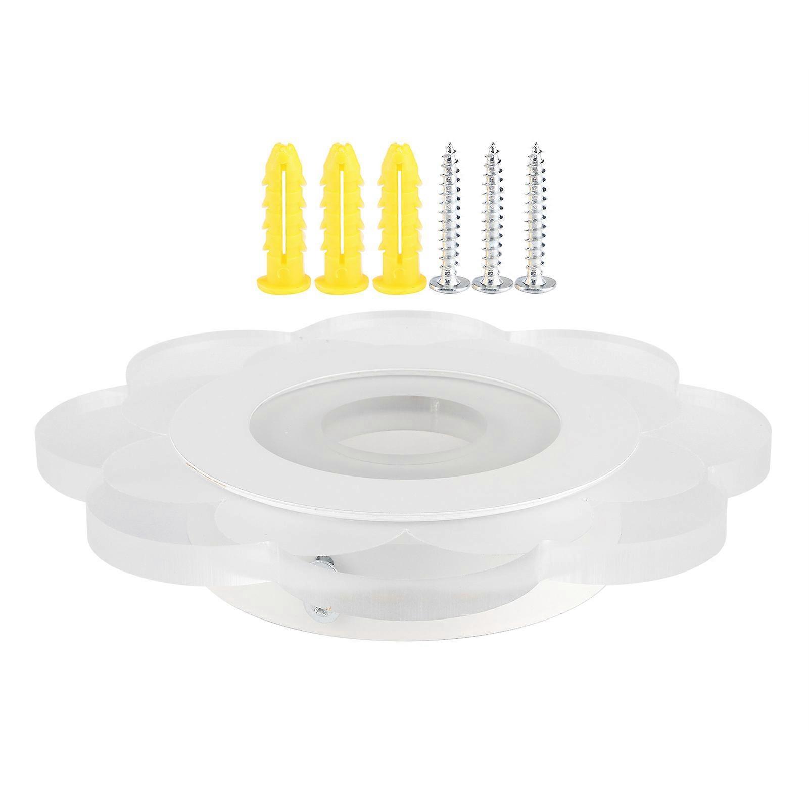 20cm Flower-Shaped LED Wall Lamps for Bedroom and Corridor Lighting AC85-265V, Modern Style, Energy Efficient Design