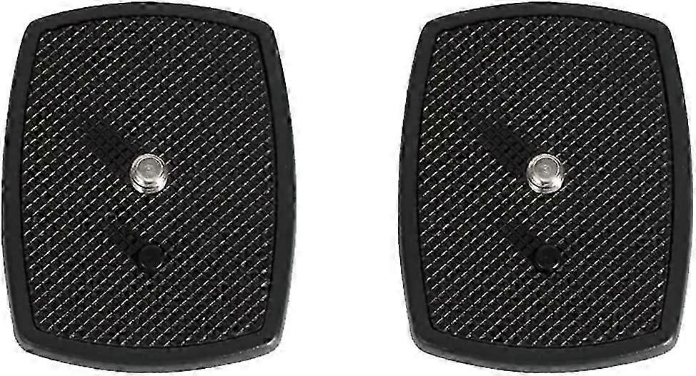 Pack of 2 Camera Quick Release Plate with 1/4 Screw ABS Plastic Quick Suitable