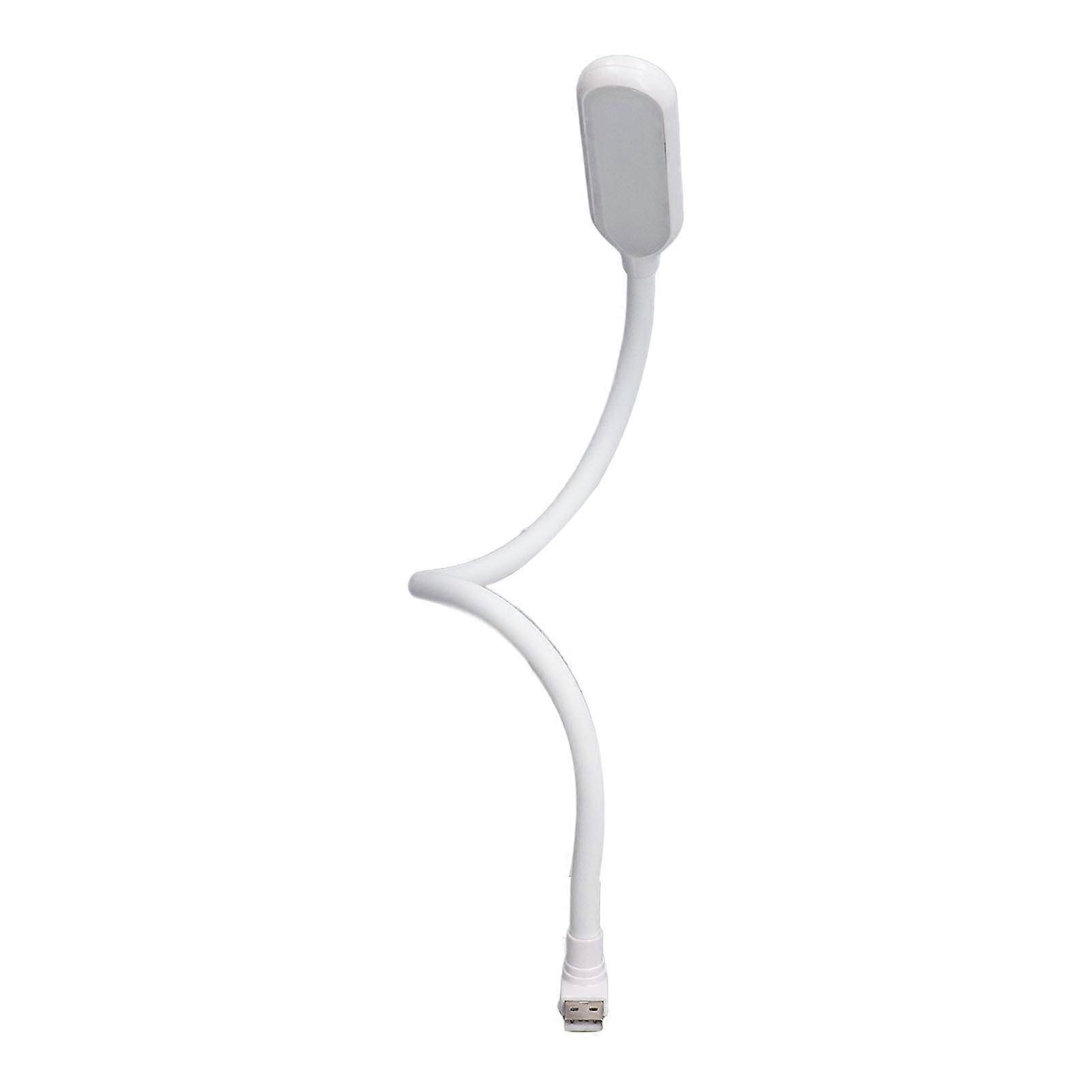 USB Night Light Three Light Colors Stepless Dimming Touch Control 360 Degree Bendable 5V Reading Light