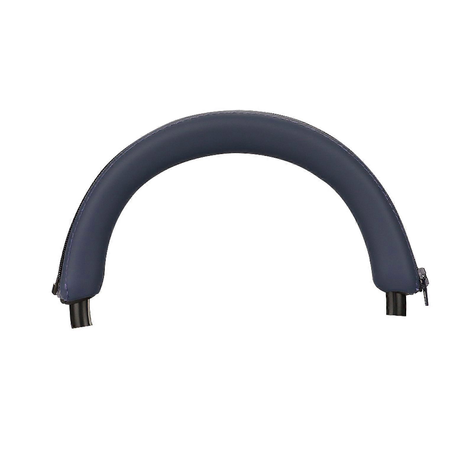ソフトシリコンヘッドバンドカバー、交換用ヘッドバンドプロテクターWH-1000XM5ヘッドフォンネイビーブルーの簡単な取り付け