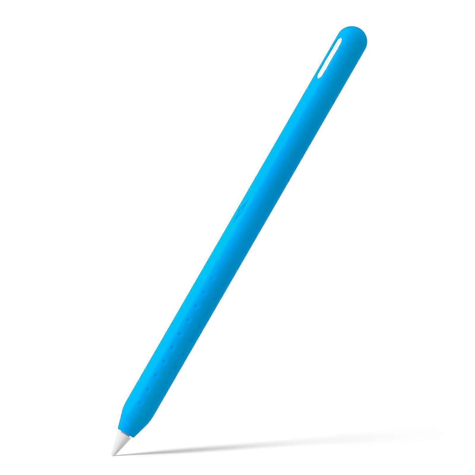 Slim Silicone Case Cover for Pencil 2nd Protective Cover Durability Complete Coverage Enhanced Grip and Stylish Design sky blue