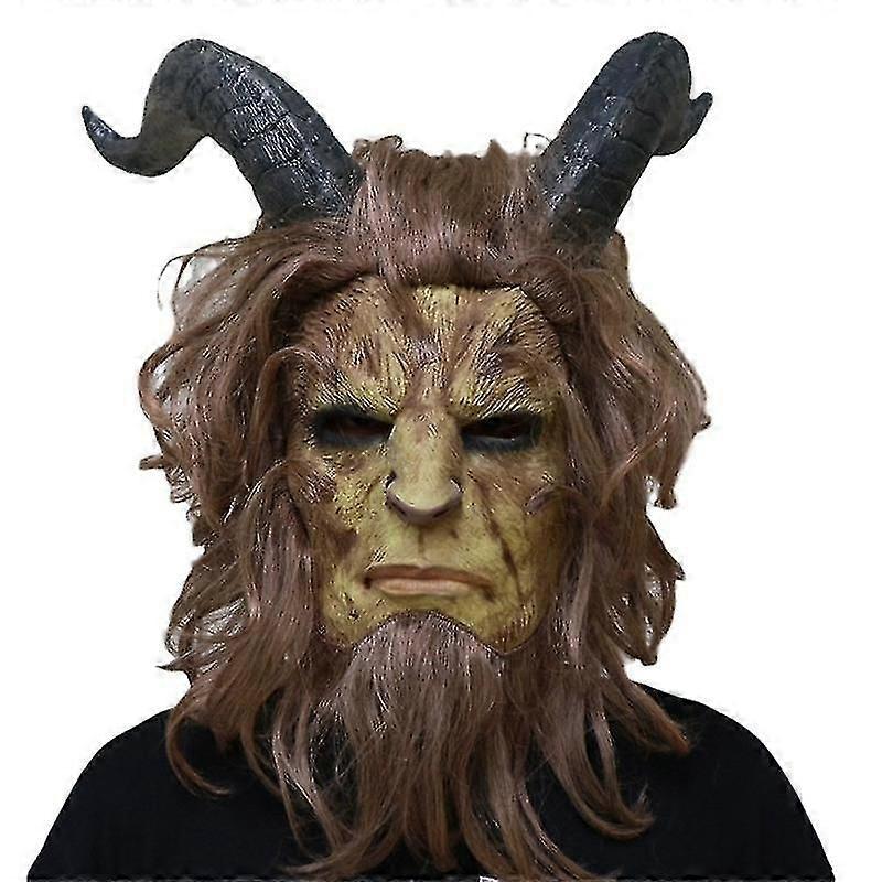 獣の衣裳のコスプレマスク私のためのかつらが付いている大人のhalloweenのマスク