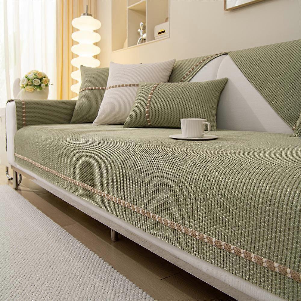 Autumn and Winter Chenille Sofa Cushion Non-Slip Cushion All-Inclusive Universal Leather Sofa Cover Four Seasons Universal Cover Towel