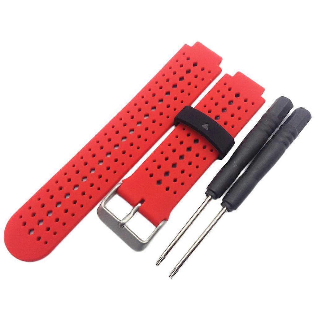 Replacement Silicone Bands With 2PCS Pin Removal Tools For Forerunner 220