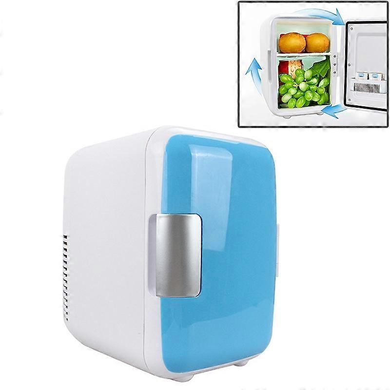4L Mini Car Refrigerator Electric Cooler / Warmer, Random Color Delivery