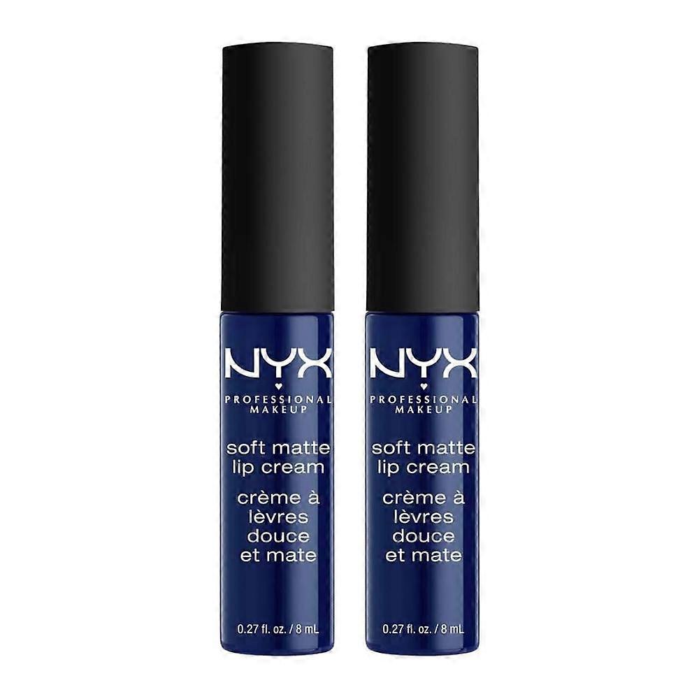 2 x NYX Soft Matte Lip Cream 8ml - Moscow