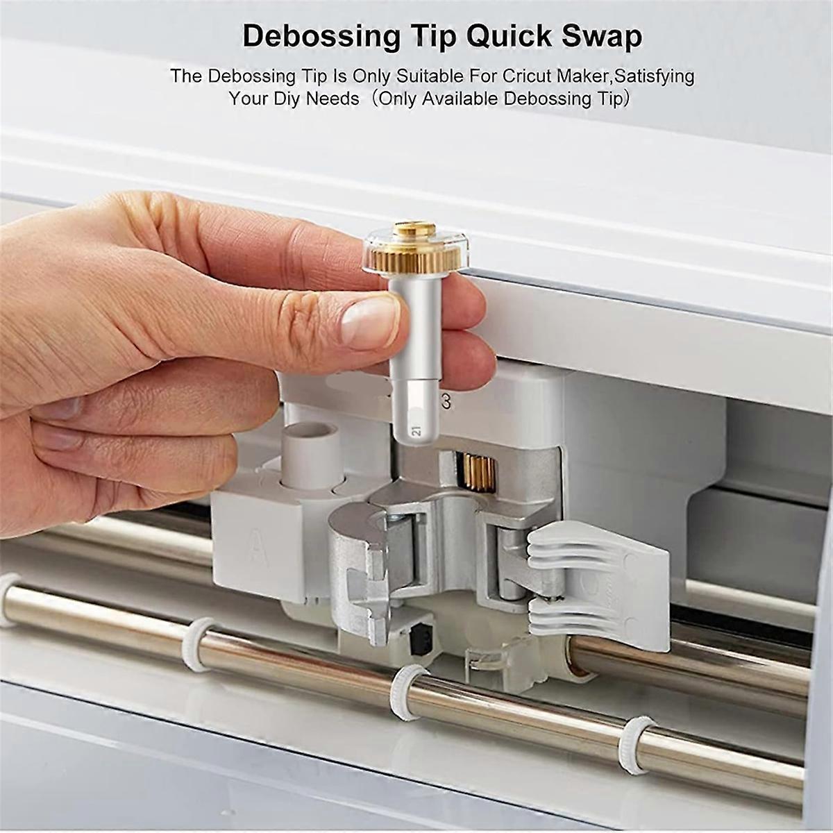 2pcs Engraving Tip and Fine Debossing Tip