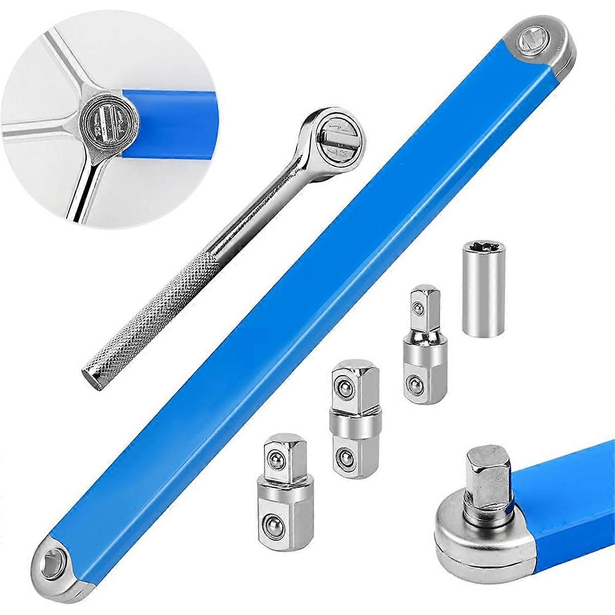 Offset Extension Wrench Set,with 3/8inch Square Drive Adapters