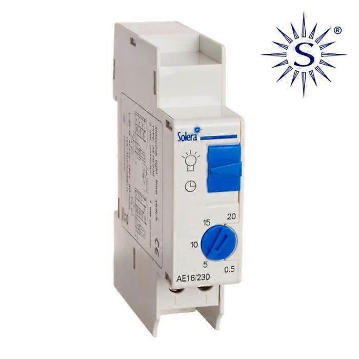 Automatic timer - Solera - 1 din module - Delay time 30 seconds - Voltage 230V AC