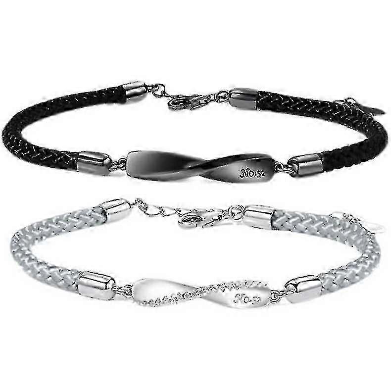 2pcs Couple Bracelet Small Woven Bracelet