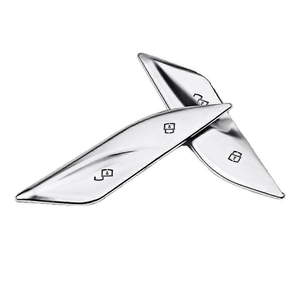 2 قطعة مقبض السيارة الباب التبديل زر غطاء ملصق للديكور الداخلي للسيارة 525li 528li 530li