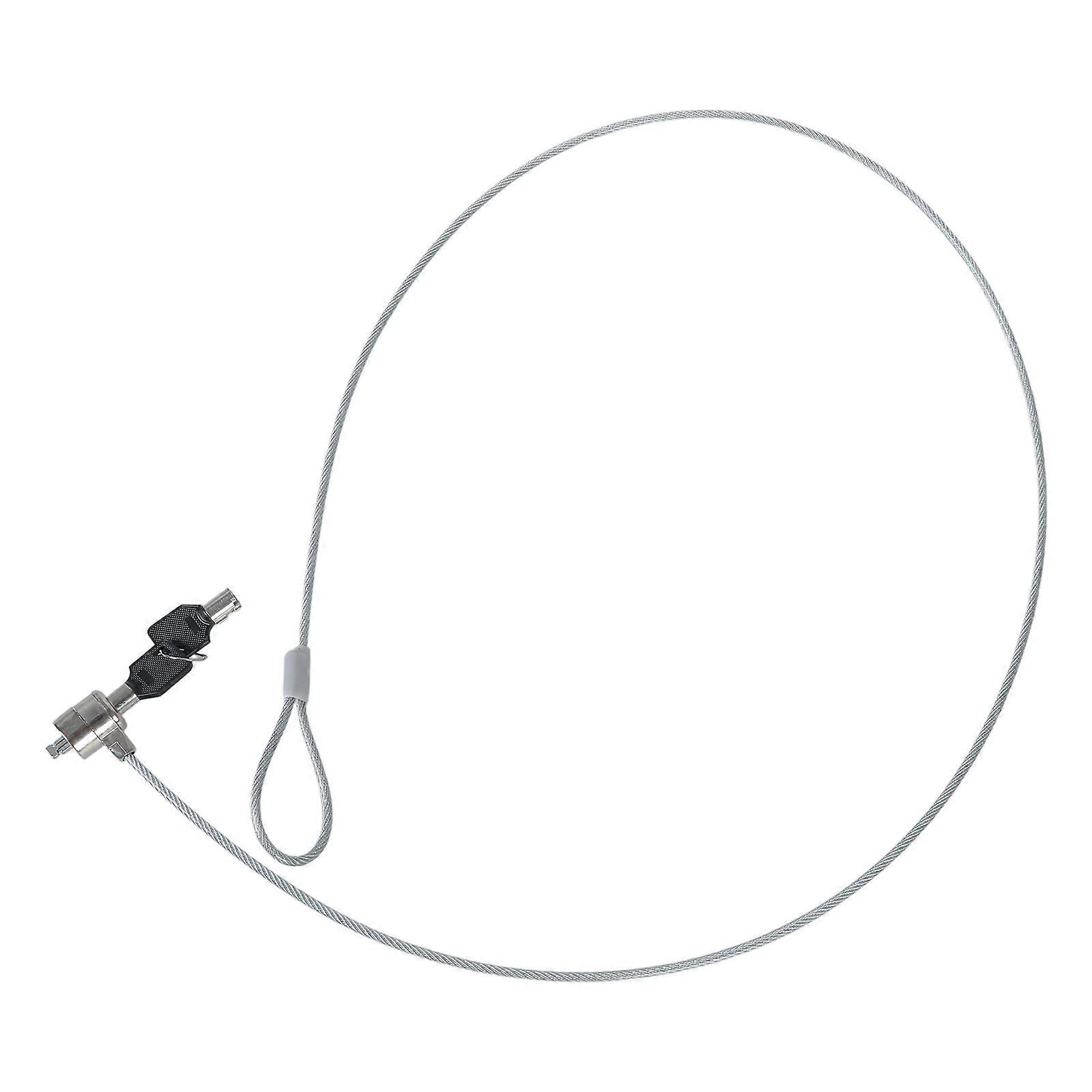 Notebook Laptop Computer Lock Security Security Chain Cable Chain With Key Notebook Silver