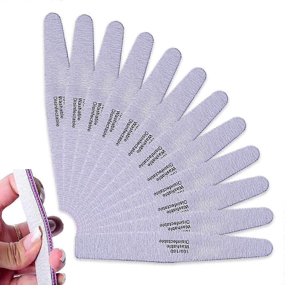 12pcs professional nail files and nail shaping tools