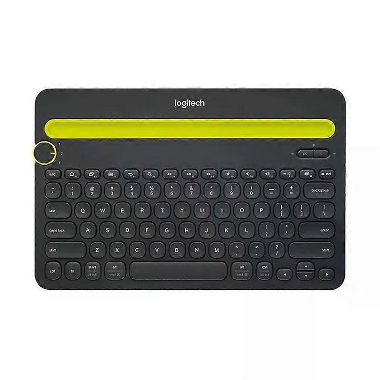 Bluetooth Wireless Keyboard-Multi-Device,Stand,Logitech K480,Black Black