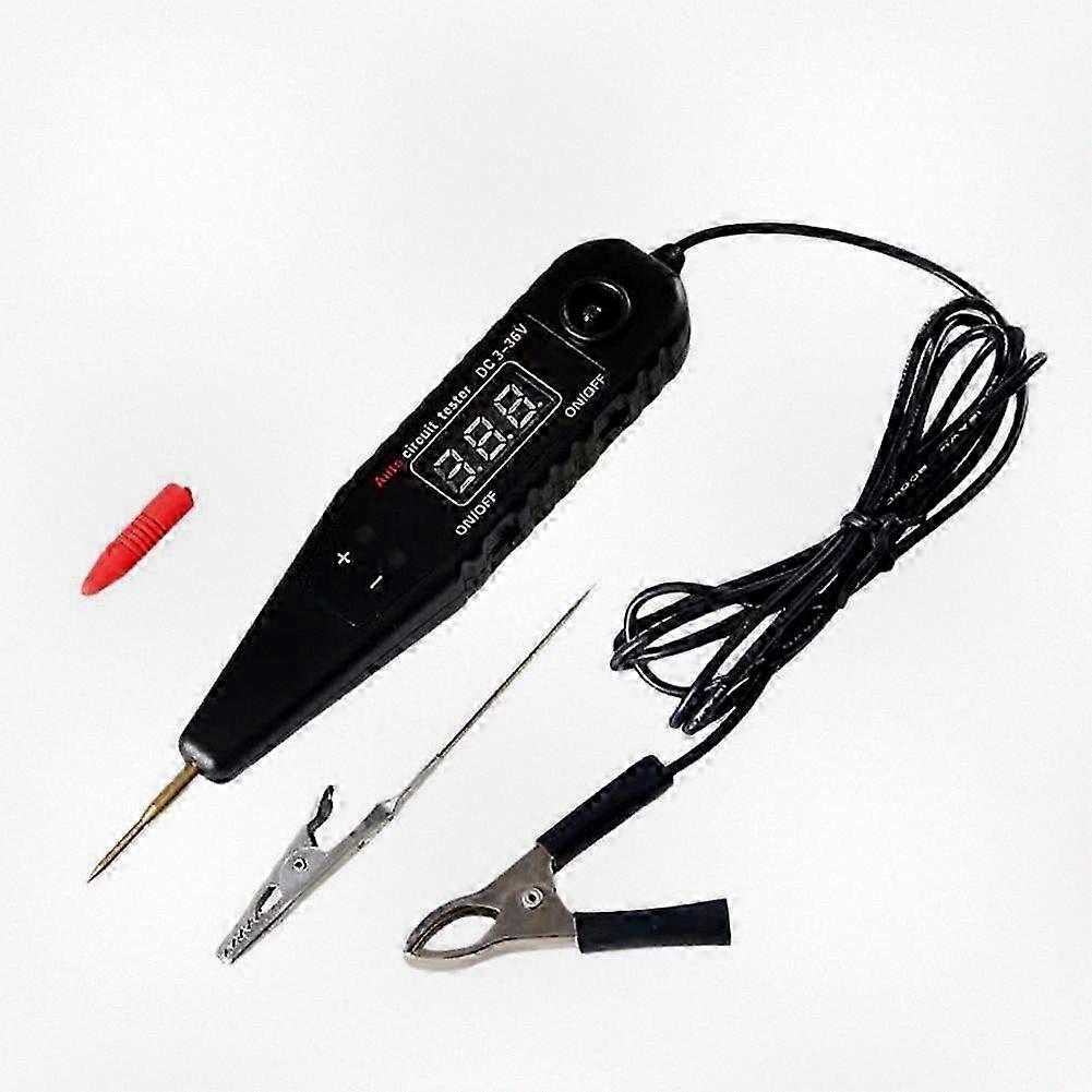 Auto Circuit Tester 0-36V Vehicle Pulse Sensor LED Test Pen Probe Car Voltmeter Diagnostic Tool