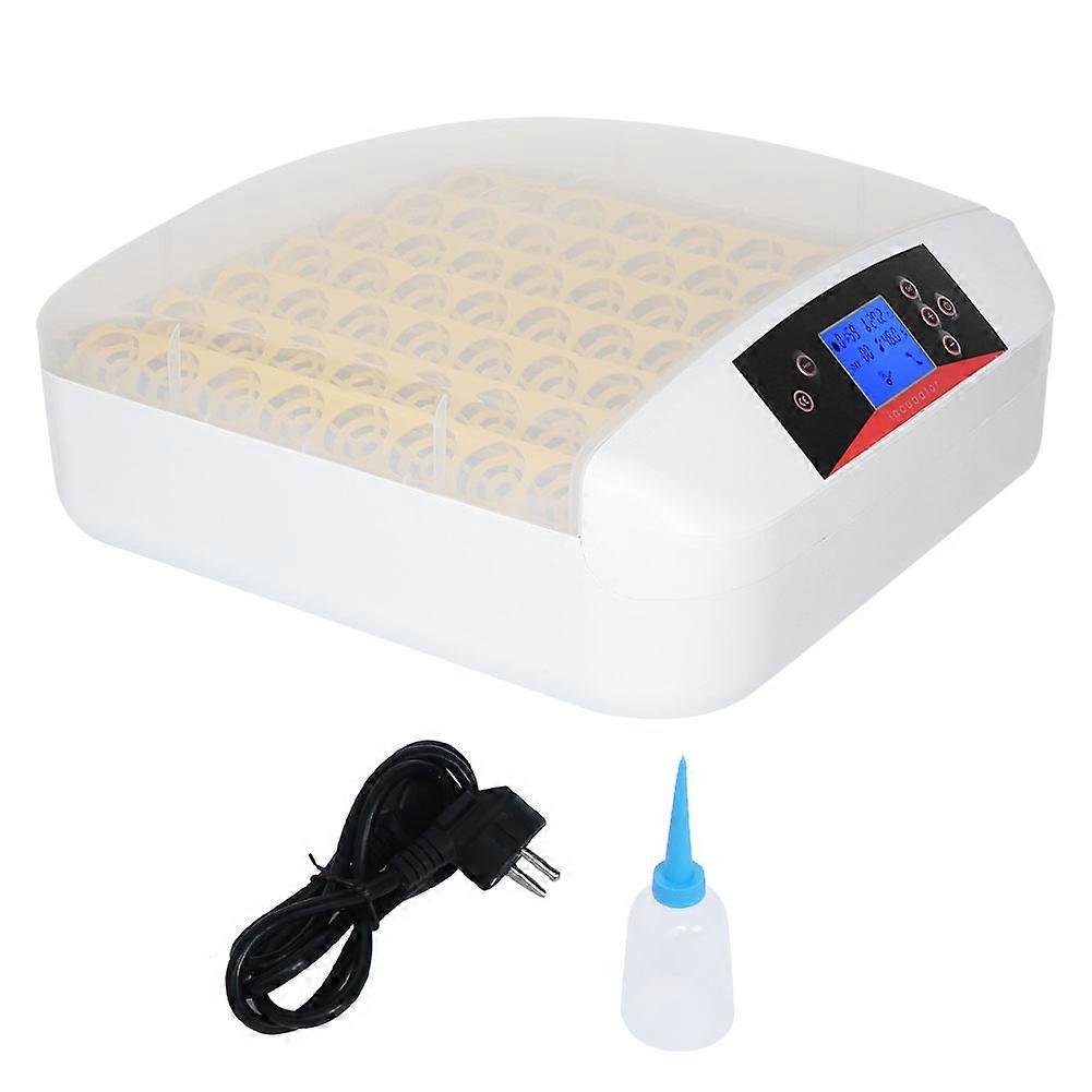 56 Egg Incubator Digital Fully Automatic Mini Chicken Duck Goose Quail Eggs Hatching Machine