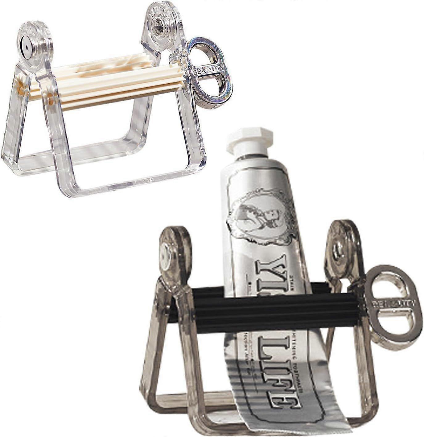 2 Pcs Toothpaste Squeezer, Tube Squeezer, Toothpaste Squeezer UK, Manual Rotation Tube Wringer