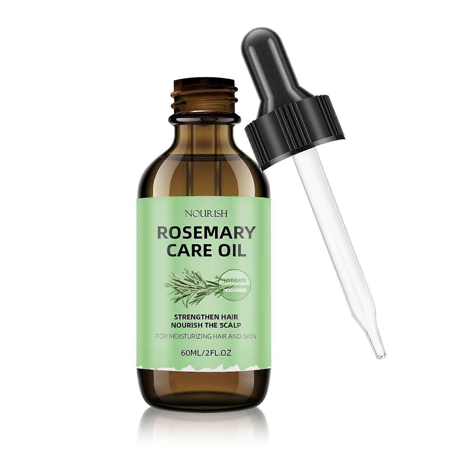 Rosemary Essential Oil - 60ml- 100% Pure and Natural - Premium Grade Essential Oil for Diffuser and Aromatherapy