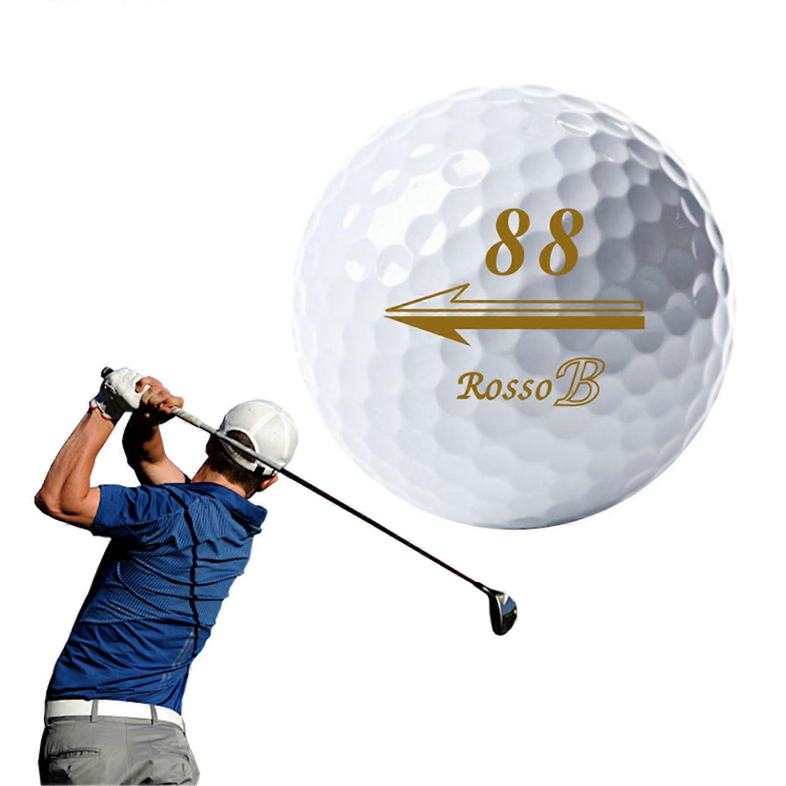 Swing Training Golf Practice Ball Easy to Find with Smooth Surface Bright Color