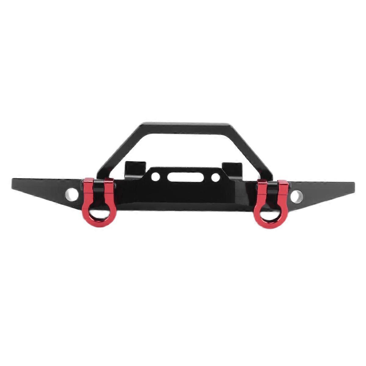 Metal Front Bumper for MN D90 D91 D96 MN90 MN99S 1/12 RC Car,Black