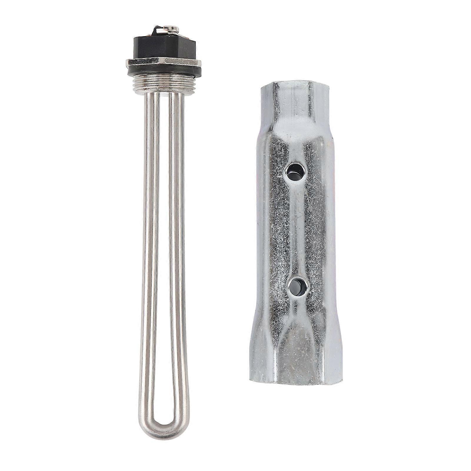 RV Water Heater Element with Socket Wrench 1440W Powerful Heating Efficiency 520900 for Atwood 5th Wheel RV