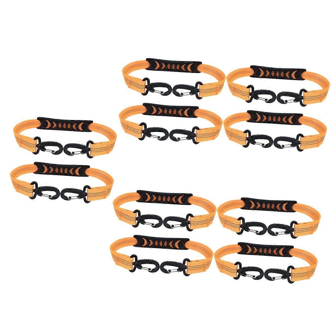 Skate Hook Strap Skate Tool Ice Skating Bag Ski Ski Skates Boot Carrier Strap Double Handle Dog Leash