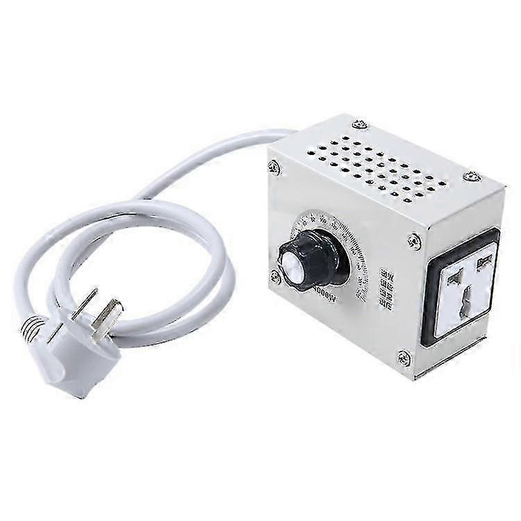 AC 220V 4000W Voltage Regulator Dimmer Motor Speed Temperature Controller for Light Fan