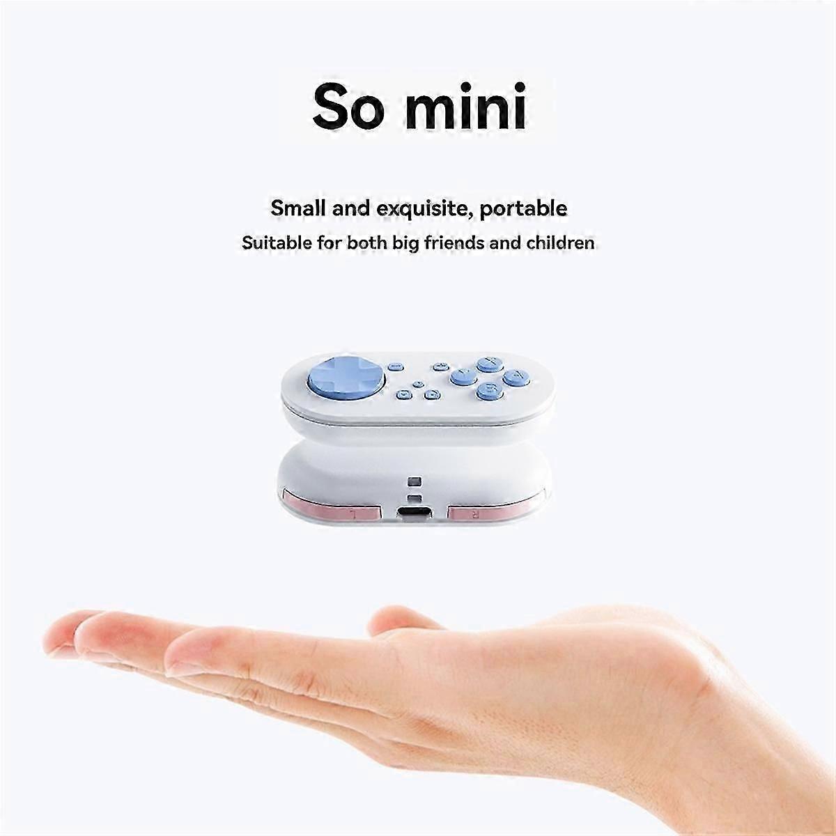 Mini Wireless Controller for Switch, Lite, OLED, , Android - LED Lights, Enhanced Gaming Experienc