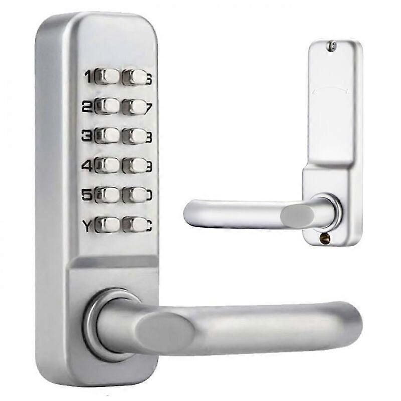 Waterproof Mechanical Code Lock, 1-11 Digit Code Combination Security Password Coded Lock Keyless Mechanical Combination Door Lock SZRH-1