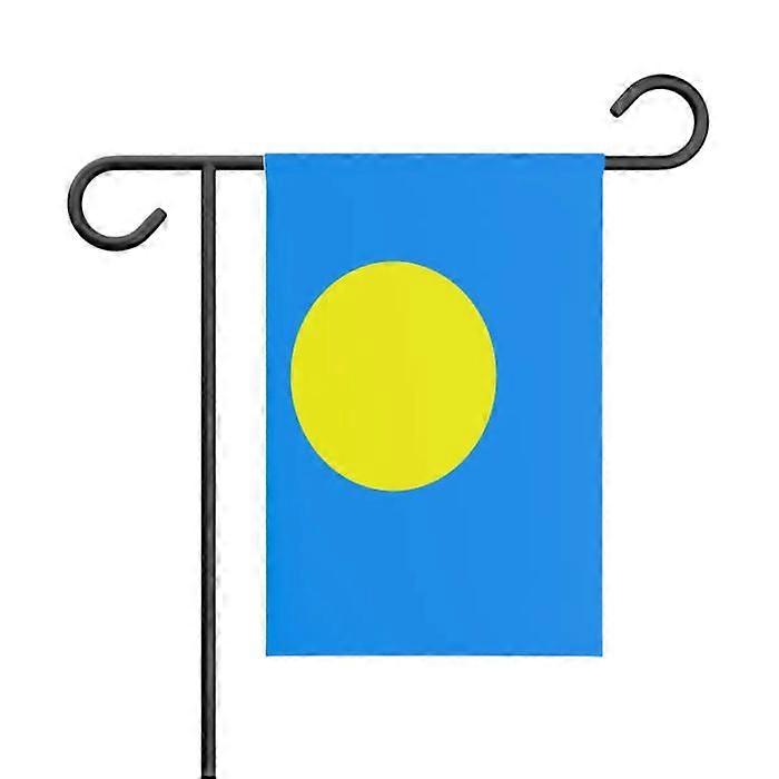 Flag - Palau - 32 x 47.5 cm - Polyester - Double-sided printing - Multicolor