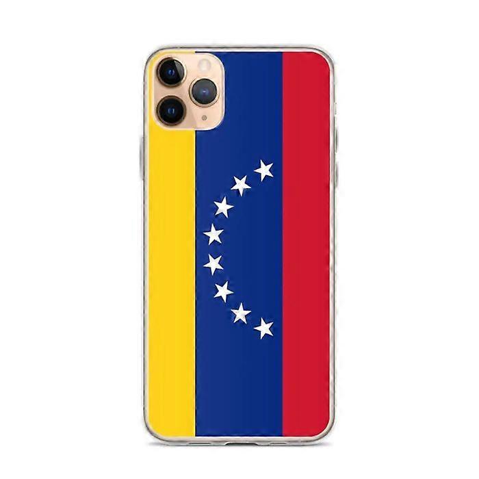 iPhone Case - Venezuela Flag - iPhone 11 Pro Max - Soft - Multicolor - Transparent Silicone