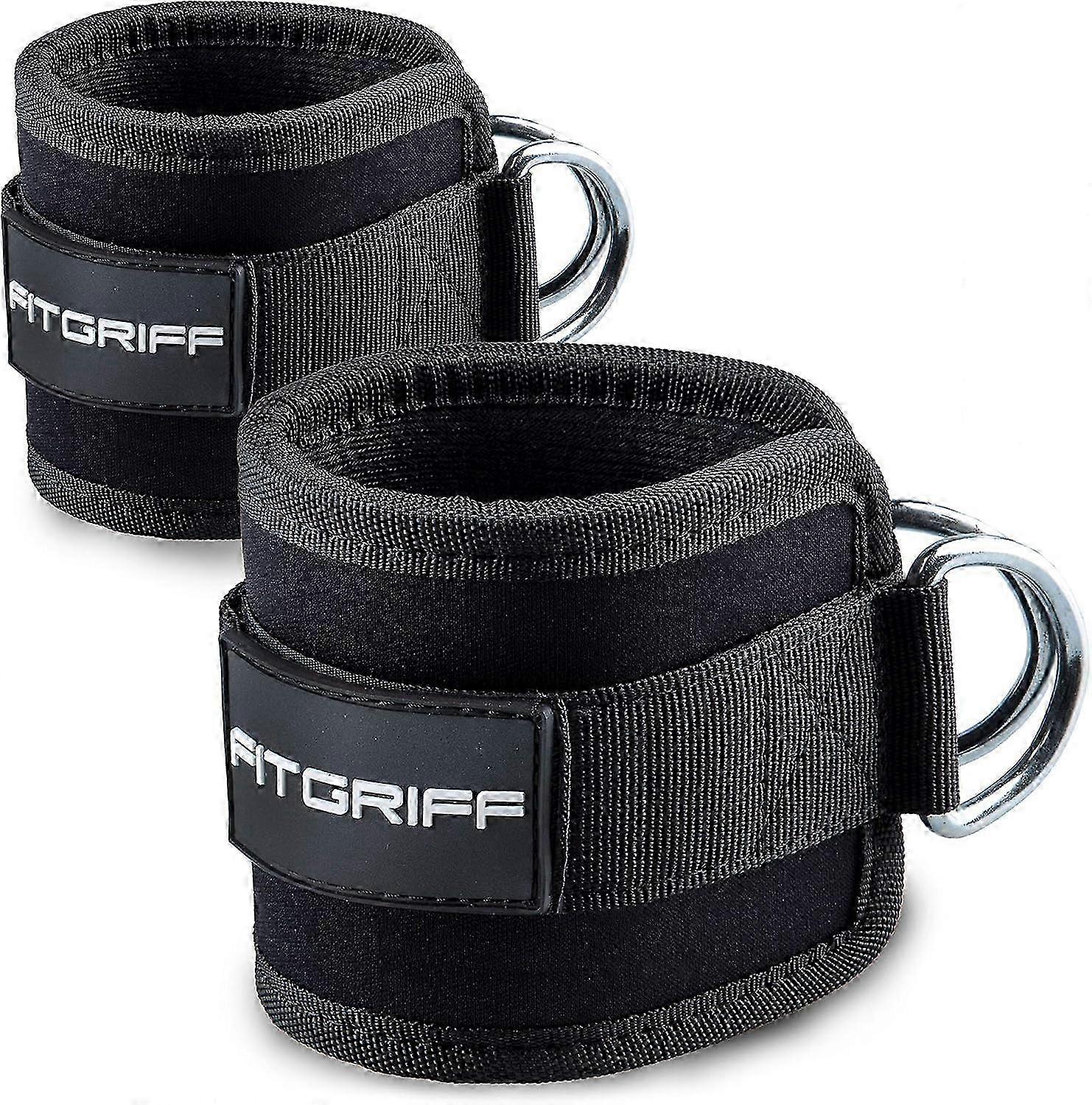 2Pcs Ankle Straps For Cable Machines Resistance Bands Attachment
