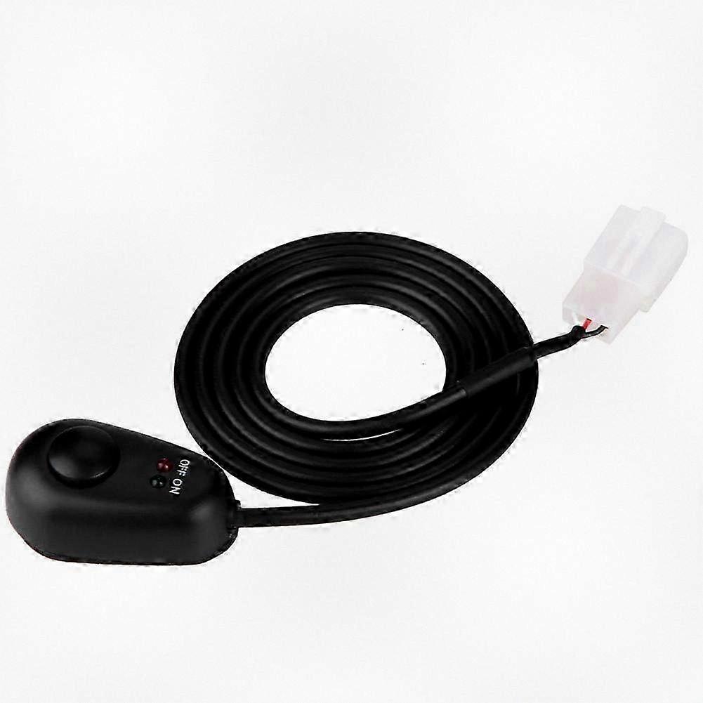 1pcs Water Drop Shape 12V Push Button Switch Featuring Red and Green LED Indicator Lights for Various Applications