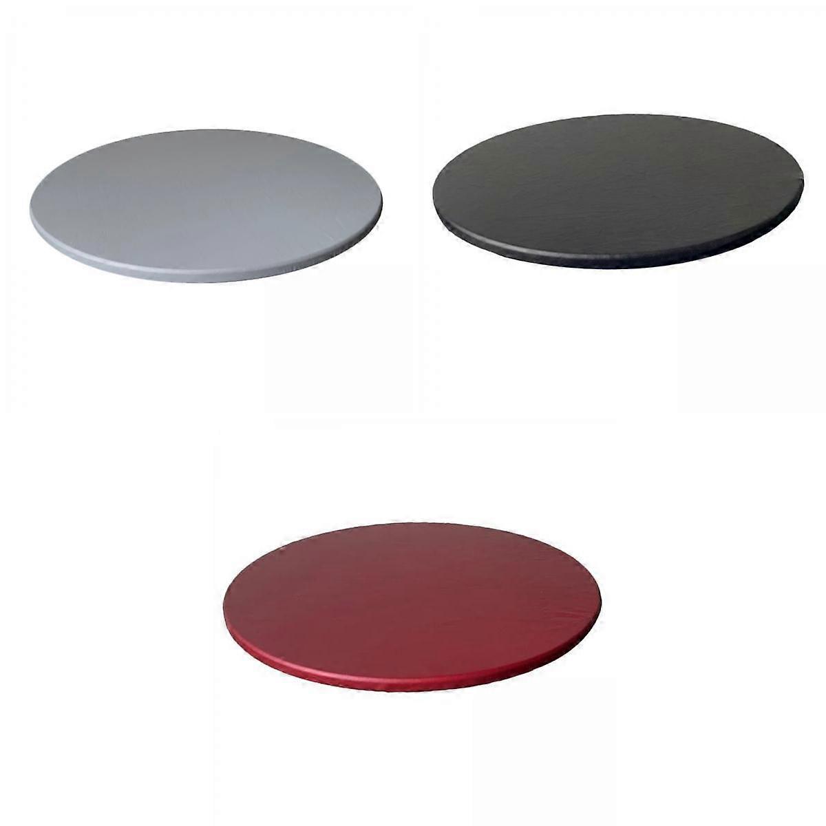 3x Round Table Cloth Waterproof for 60cm Dia Non slip with Elastic Edged
