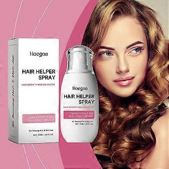 2025 Hair Helper Spray, Hair Helper Growth Spray, Hair Helper Spray Biotin and Caffeine, Rice, Ginger, Castor Oil,Hair Regrowth Rice Nutri Spray, Hair