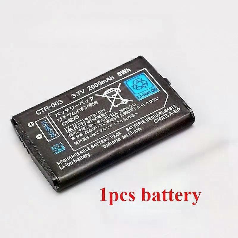 con 2000mAh 3.7V Replacement Game Battery for Nintendo Switch Pro Wireless Controller 3DS 2DS XL CTR-003 CTR-001