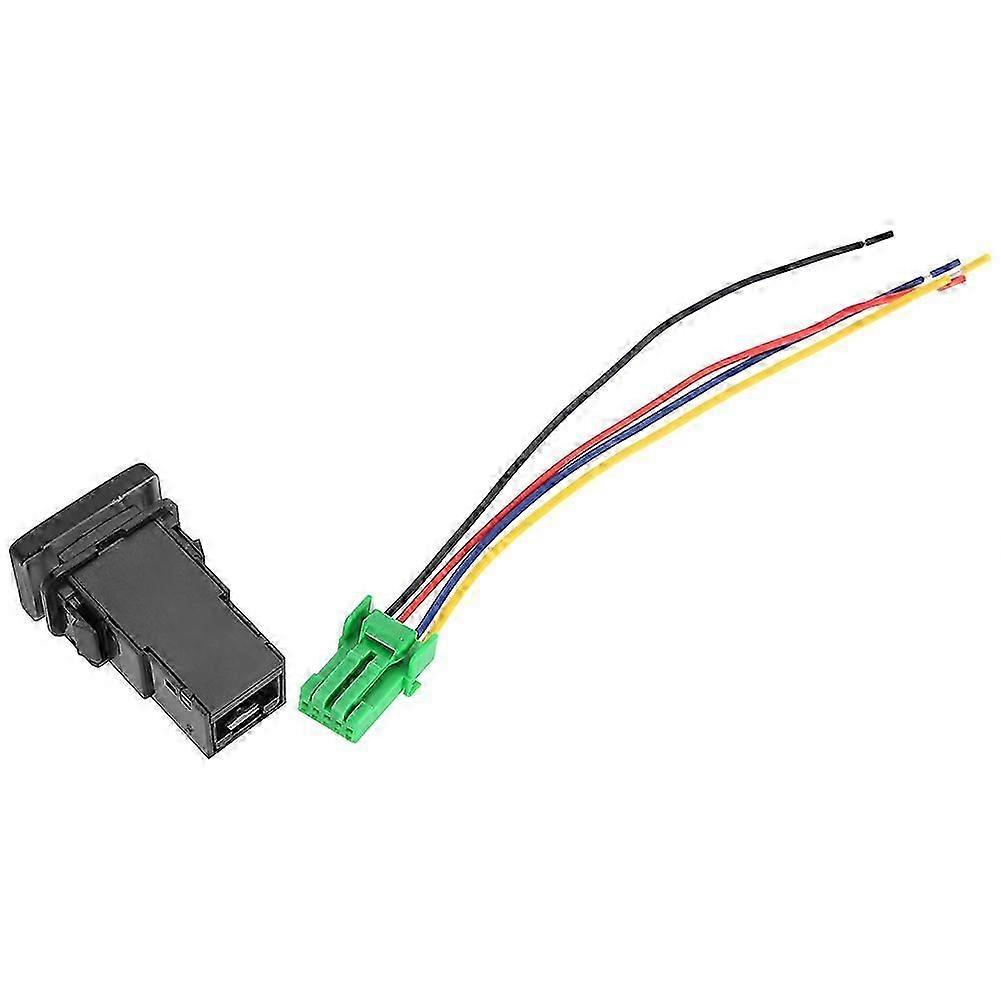 12V 4-Pole Push Button Switch for Toyota with LED Background Indicator Light