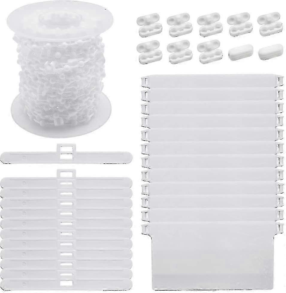 12pcs 89mm Vertical Blind Top Accessories Compatible with Various Brands