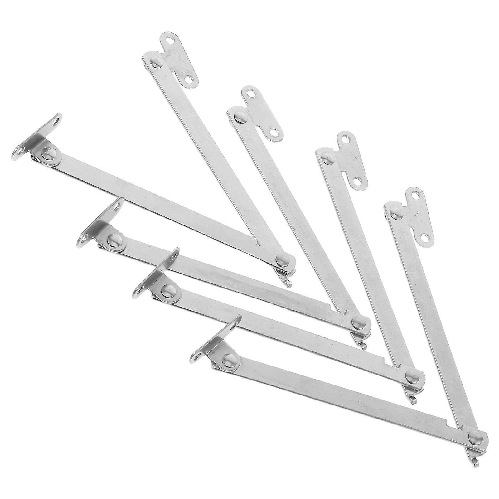 Versatile Lid Support Hinges, Foldable Design for Wardrobe and Cabinets