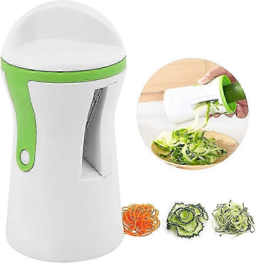 Vegetable Cutter Spiralizer Grater - 3-in-1 Kitchen Tool