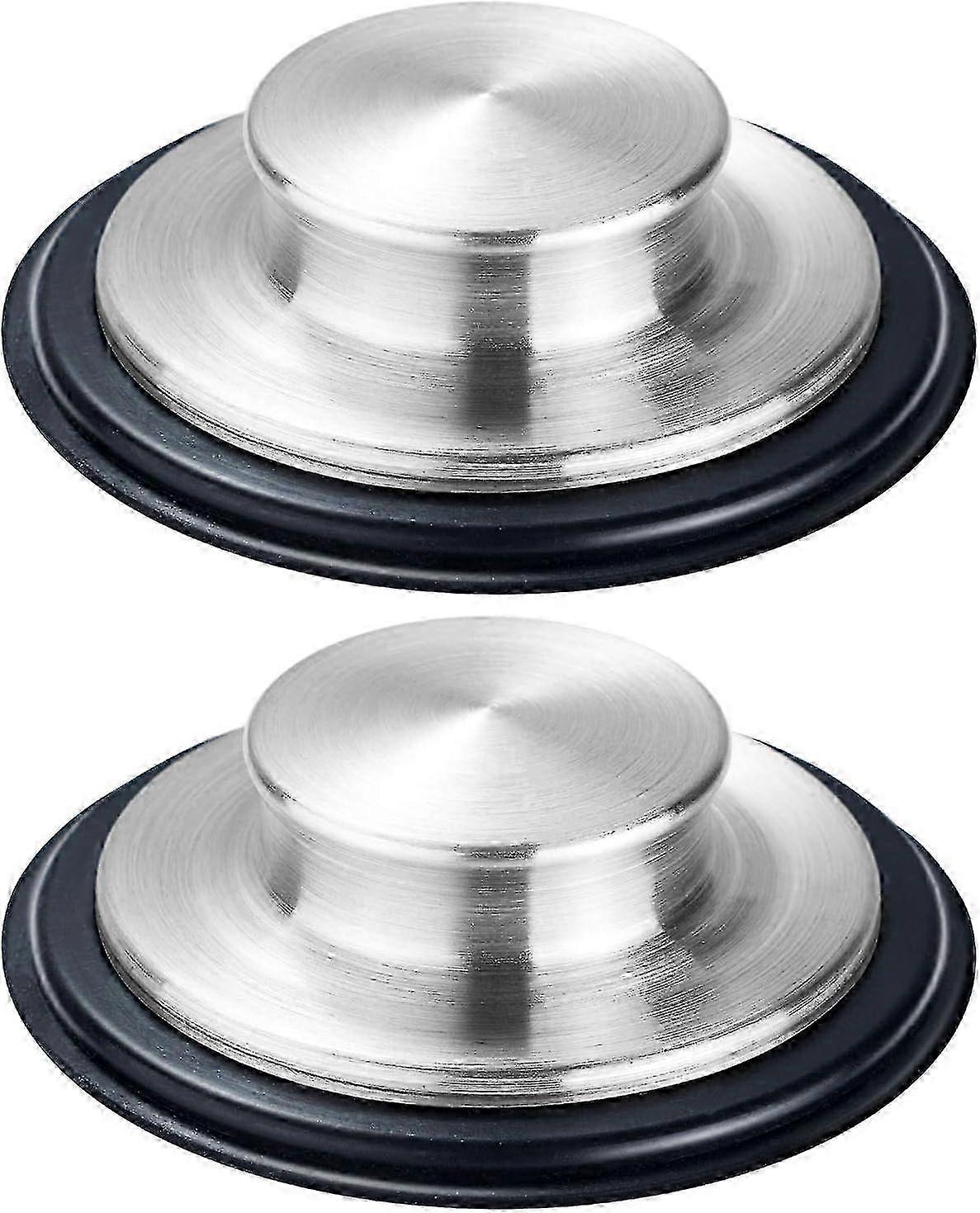 2 ADET Paslanmaz Çelik Mutfak Lavabo Stoper - 3.35 "Geniş Jant