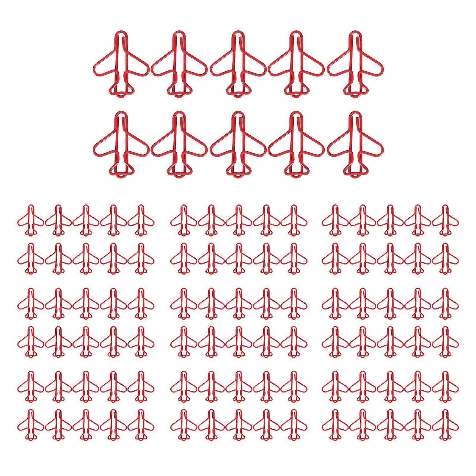 2025 dernier modèle 100pcs avion en forme de trombones mignon antidérapant polyvalent