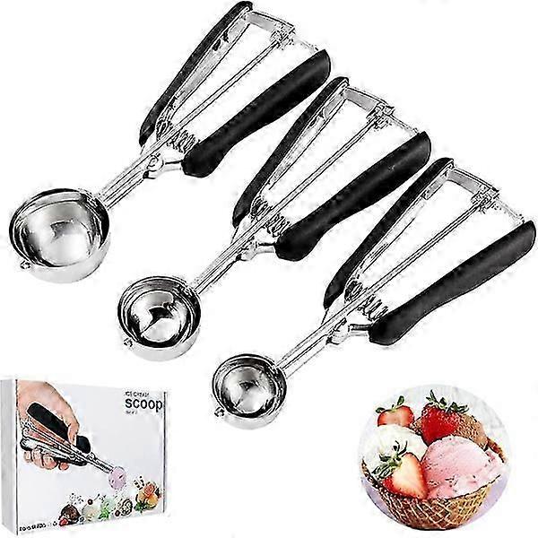 Ice cream scoop 3-pack